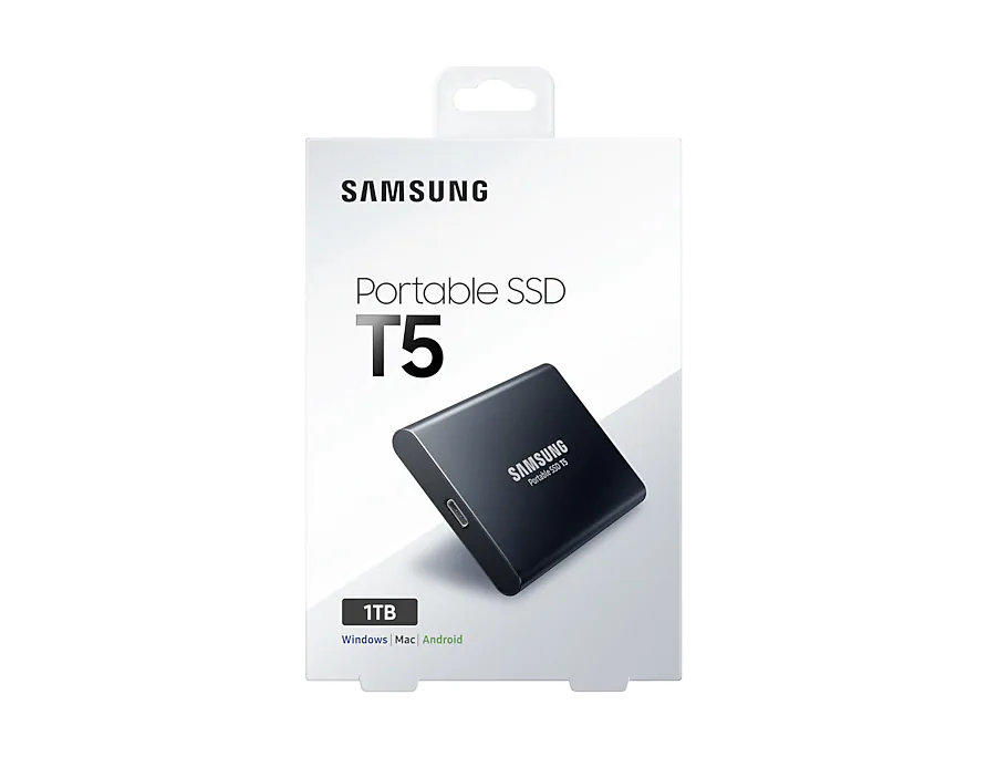 SSD накопитель Samsung T5 1 Tb USB3.1 V-NAND TLC MU-PA1T0B/WW - фото 9