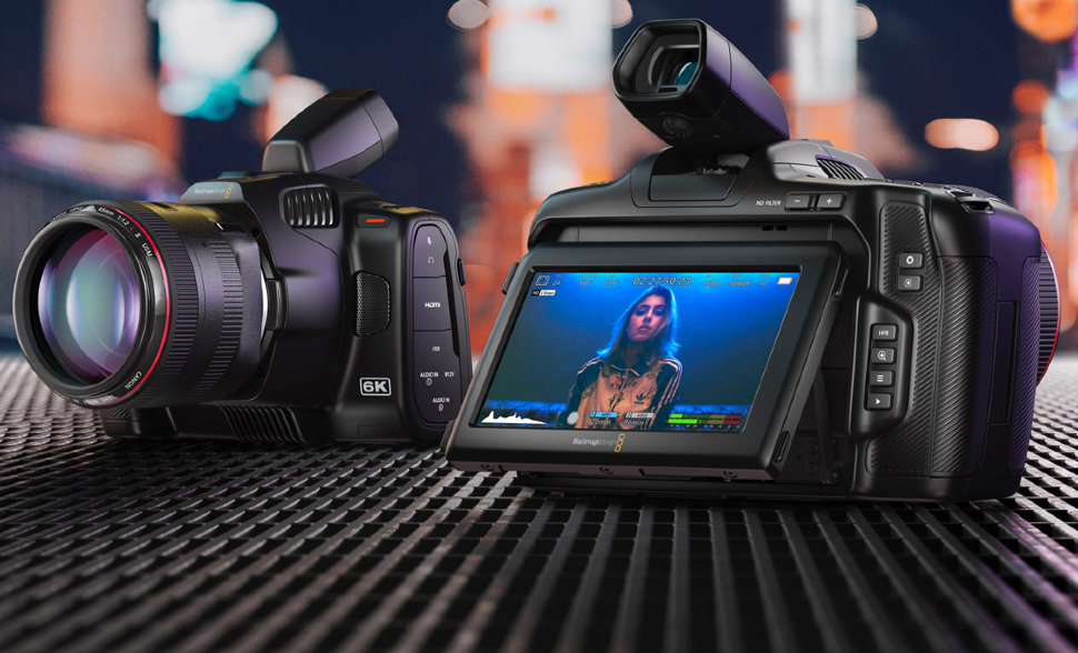 Кинокамера Blackmagic Pocket Cinema Camera 6K Pro CINECAMPOCHDEF06P комплект светофильтров nisi ip a cinema kit для iphone nisi ipa cinekit