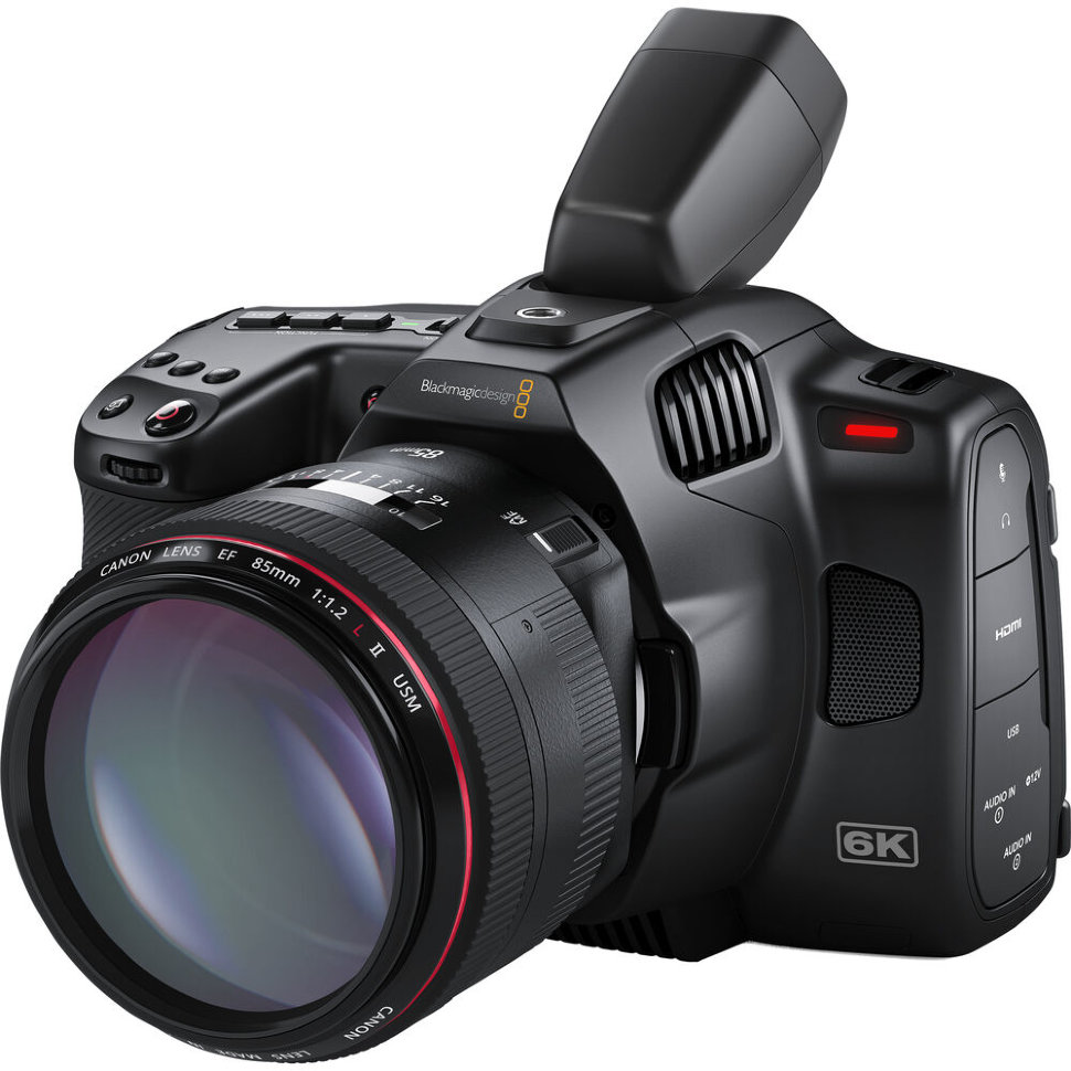Кинокамера Blackmagic Pocket Cinema Camera 6K Pro CINECAMPOCHDEF06P - фото 4