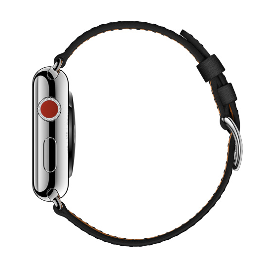 Ремешок кожаный HM Style Rallye для Apple Watch 42мм Черный - фото 5