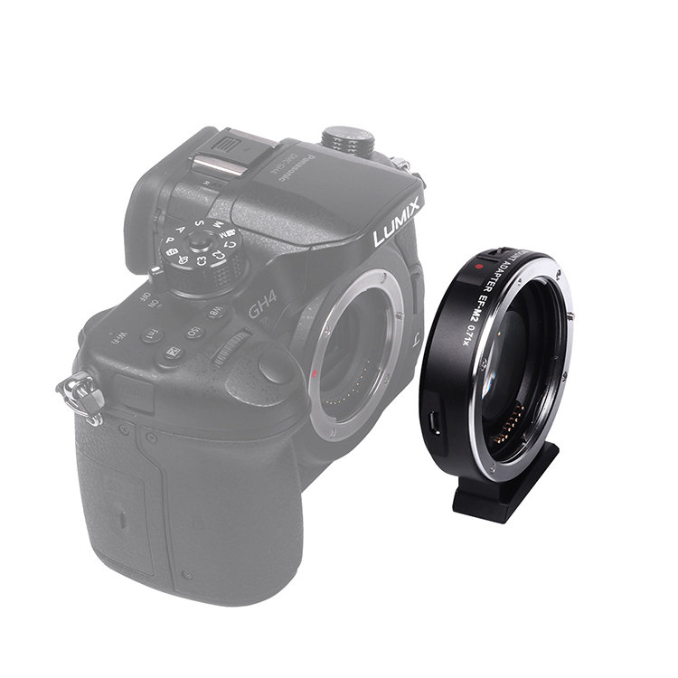 Адаптер Viltrox EF-M2 II (v.2) для объектива Canon EF на байонет Micro 4/3 - фото 4