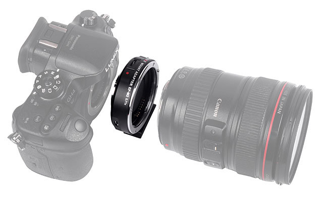 Адаптер Viltrox EF-M2 II (v.2) для объектива Canon EF на байонет Micro 4/3 - фото 6