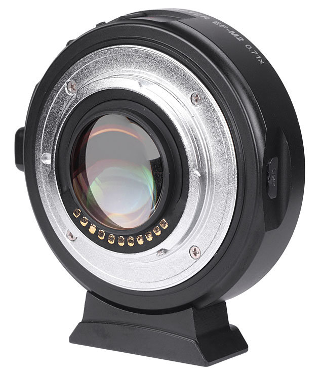 Адаптер Viltrox EF-M2 II (v.2) для объектива Canon EF на байонет Micro 4/3 - фото 2