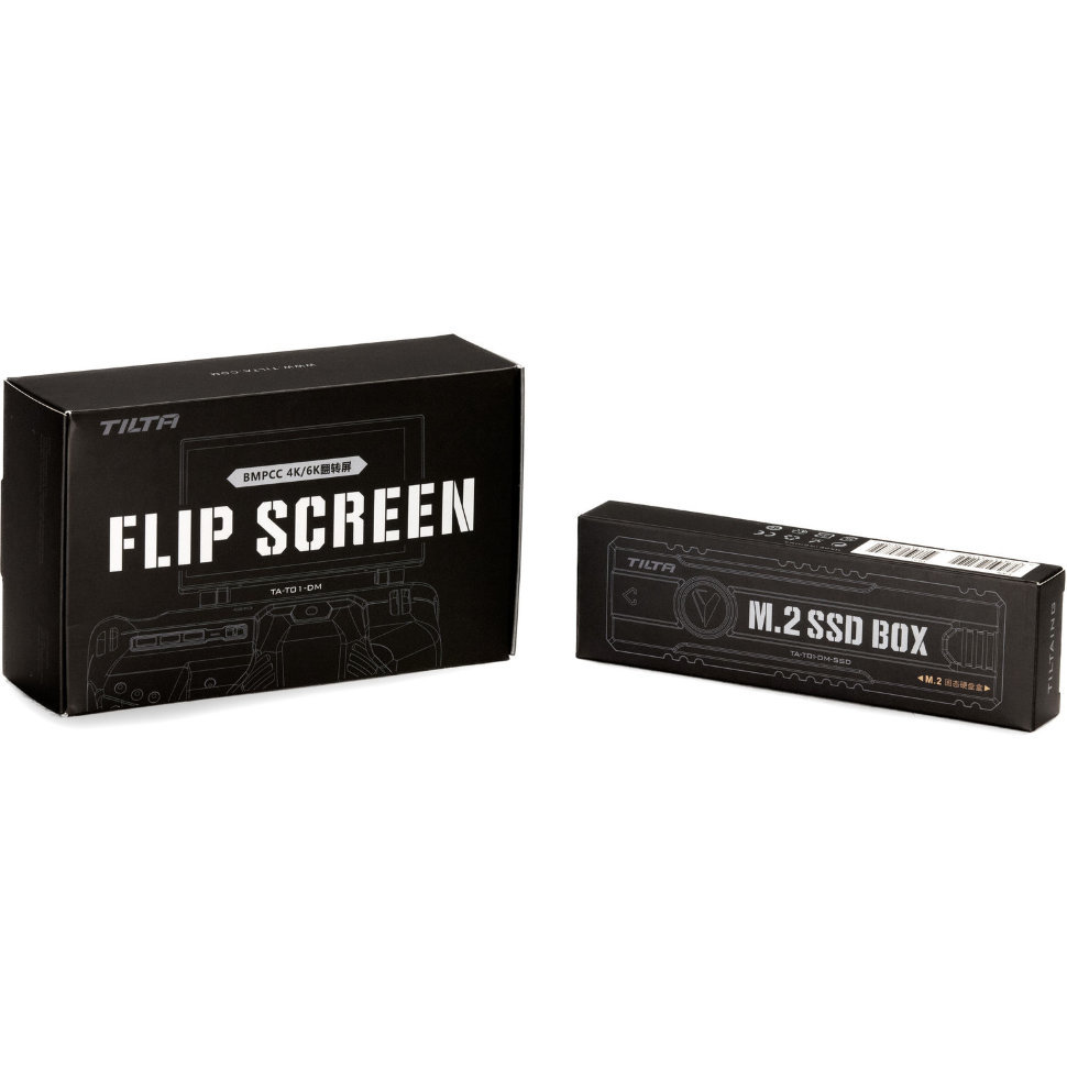 Набор модификаций Tilta Flipscreen для BMPCC 4K/6K + M.2 SSD BOX TA-T01-DM2 от Kremlinstore