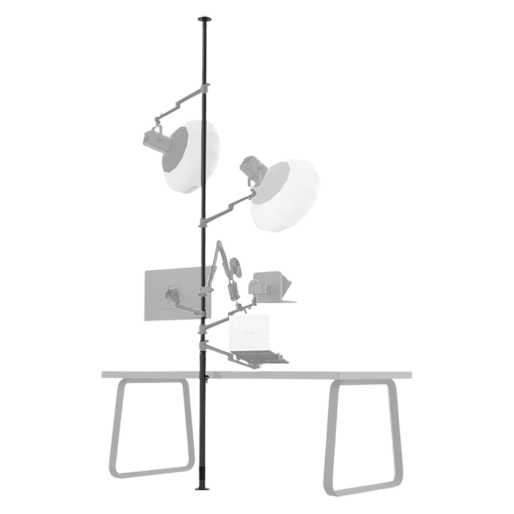 Вертикальная распорка Zeapon Vlogtopus Telescopic Pole		 AS-H1 стойка для стола zeapon vlogtopus desk mount kit dm h1