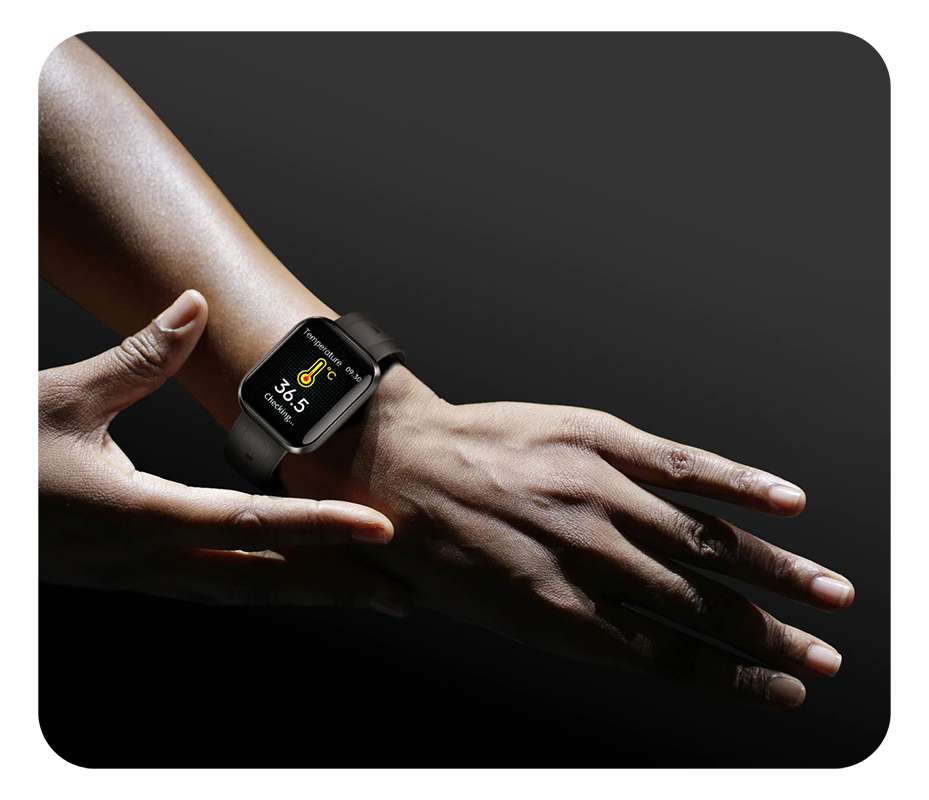 Умные часы Omthing E-Joy Plus WOD003-Black умные часы doogee dg ares smartwatch ru зелёные