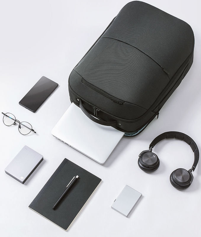 Рюкзак 90 Points NINETYGO Multitasker Multifunctional Business Travel Bag Черный - фото 5