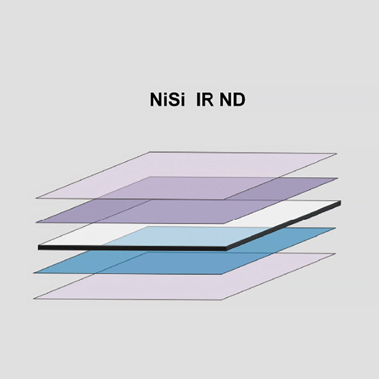 Светофильтр NiSi IR ND128 (2.1) - 7 Stop 100x100мм NIP-100-ND2.1 - фото 2