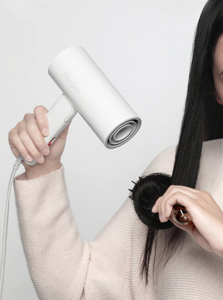 Фен Xiaomi Reepro Mini Power Generation Hair Dryer Белый RP-HC04 - фото 3