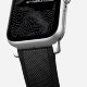 Ремешок силиконовый Nomad Rugged для Apple Watch 42/44 мм Серебряная застежка - Изображение 95284