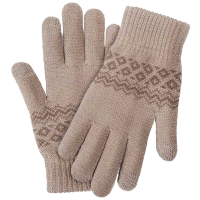 Перчатки для сенсорных экранов Friend Only Touch Screen Warm Velvet Gloves Бежевые
