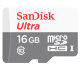 Карта памяти SanDisk Ultra microSDHC 16Gb UHS-I U1 Class10 + SD Adapter - Изображение 116128