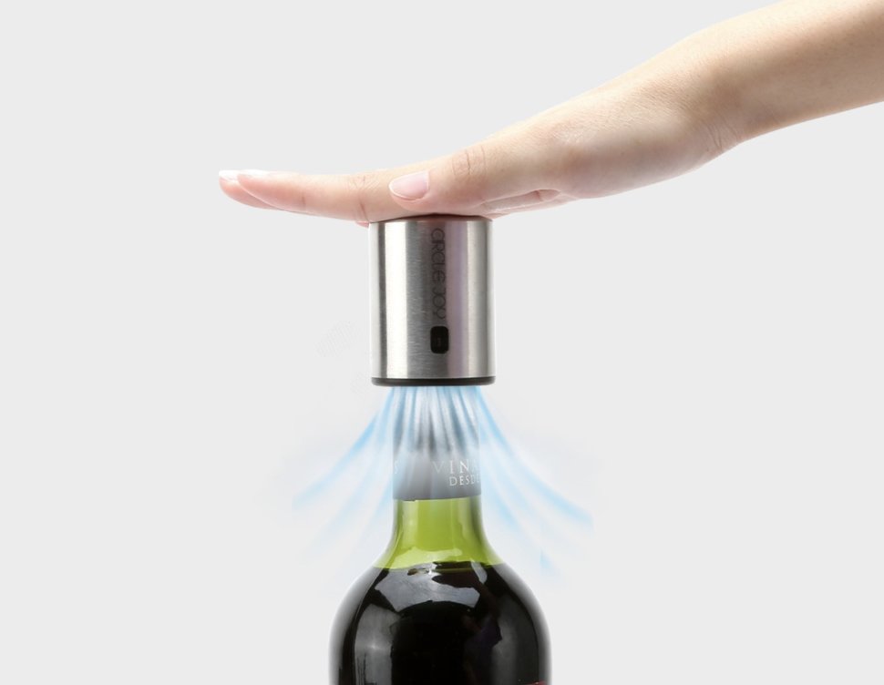 Вакуумная пробка для вина Xiaomi Mi Circle Joy Wine Bottle Stopper CJ-JS01 - фото 4