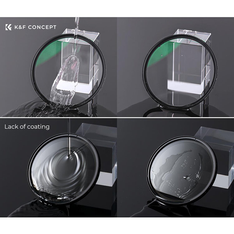 Комплект светофильтров K&F Concept Nano-X MCUV+CPL 52мм SKU.1659 - фото 5