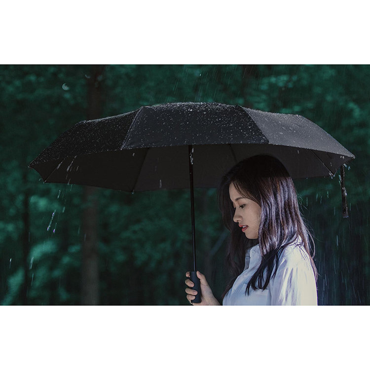 Зонт Xiaomi Automatic Umbrella Чёрный JDV4002TY - фото 4