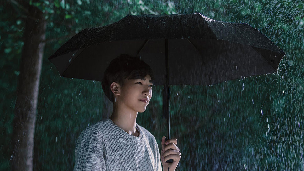 Зонт Xiaomi Automatic Umbrella Чёрный JDV4002TY - фото 5