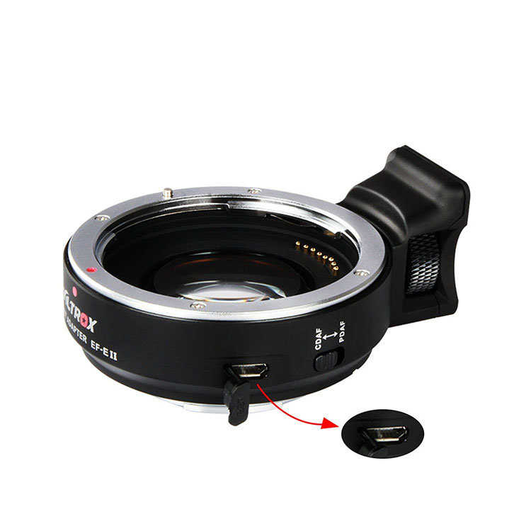 Адаптер Viltrox EF-E II для объектива Canon EF на байонет Sony E-mount - фото 2