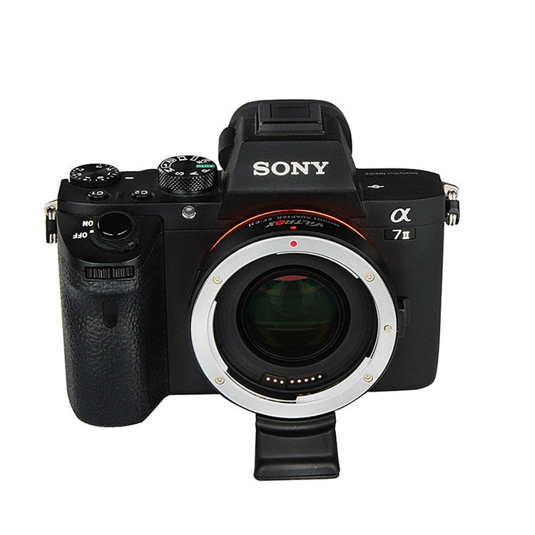 Адаптер Viltrox EF-E II для объектива Canon EF на байонет Sony E-mount - фото 7