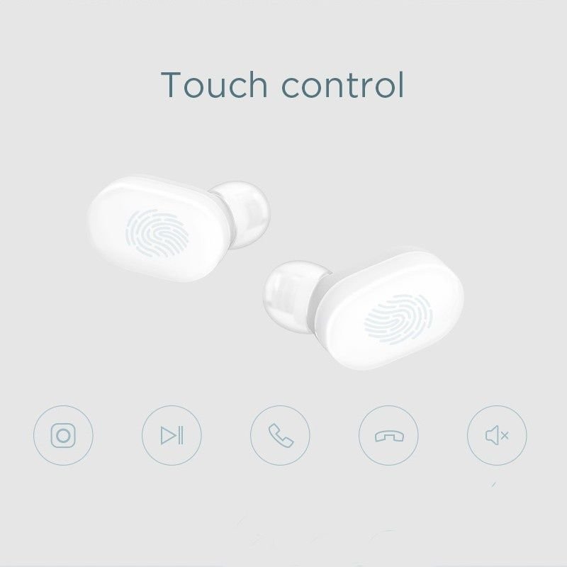 Наушники Xiaomi Mi True Wireless Earbuds Белые TWSEJ02LM - фото 6