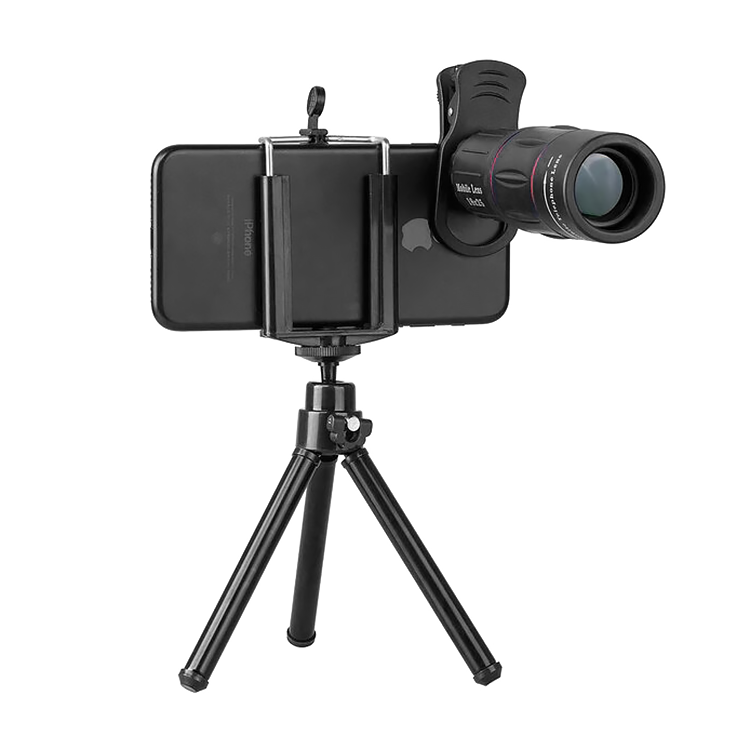 Объектив Apexel Telephoto 18x для смартфона APL-T18ZJ объектив apexel zoom 20 40x telescope для смартфона apl 20 40xjj04