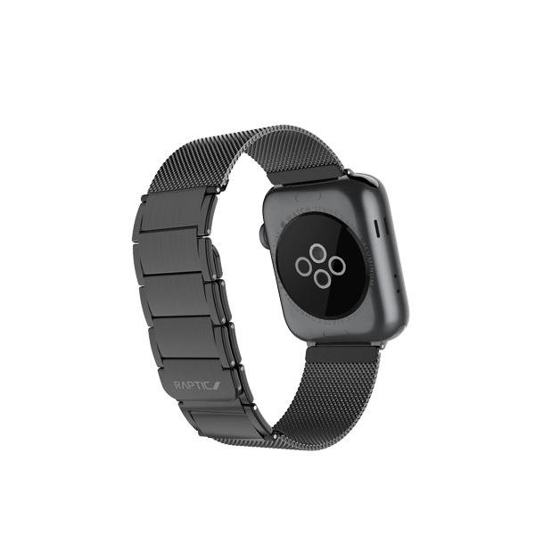 Браслет Raptic Classic Plus для Apple Watch 42/44мм Чёрный 492041