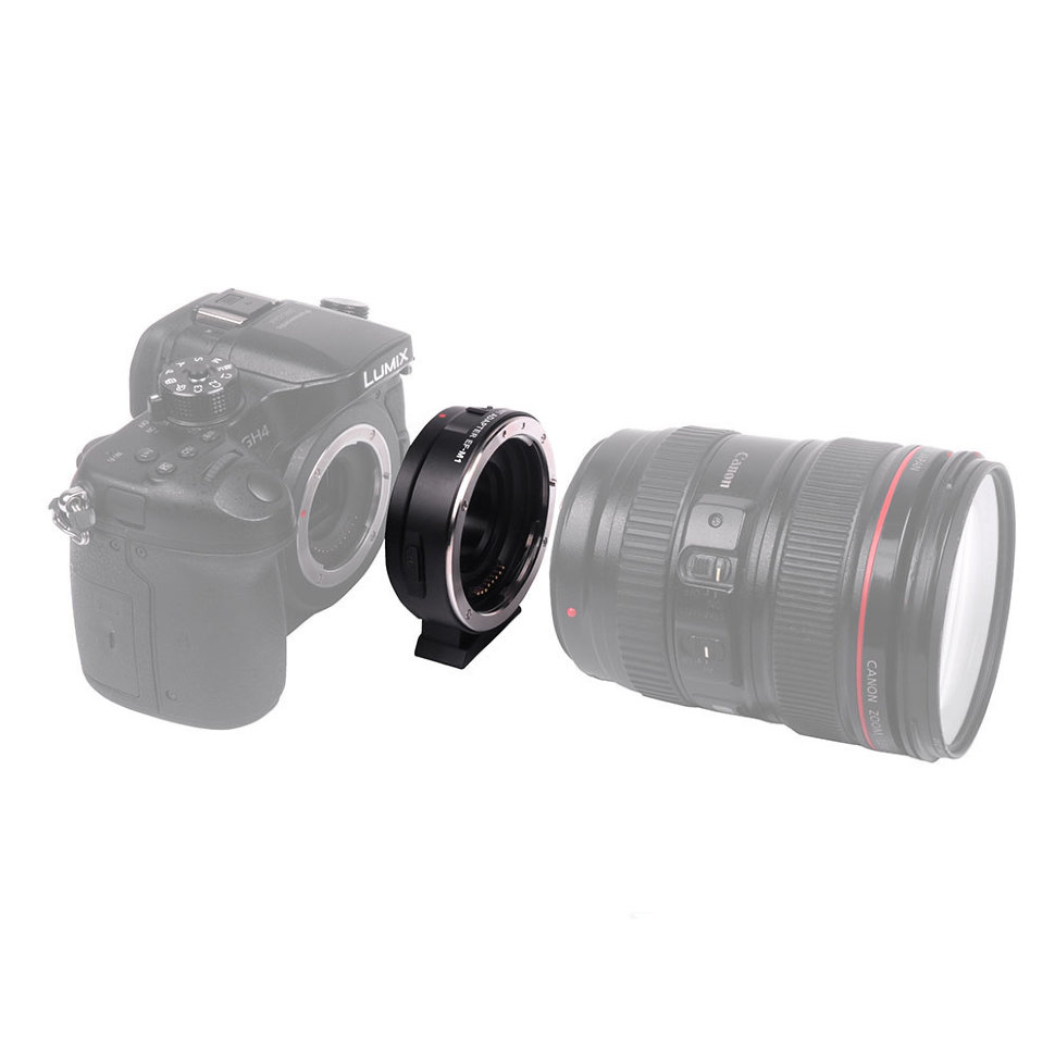Адаптер Viltrox EF-M1 для объектива Canon EF на байонет Micro 4/3 адаптер viltrox ef r2 для объектива ef ef s на rf mount