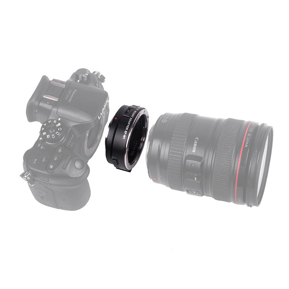 Адаптер Viltrox EF-M1 для объектива Canon EF на байонет Micro 4/3 - фото 4