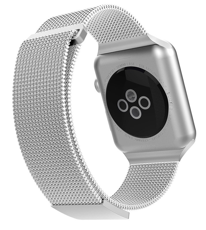 Ремешок X-Doria New Mesh для Apple Watch 42/44 мм Серебро 479868 - фото 2
