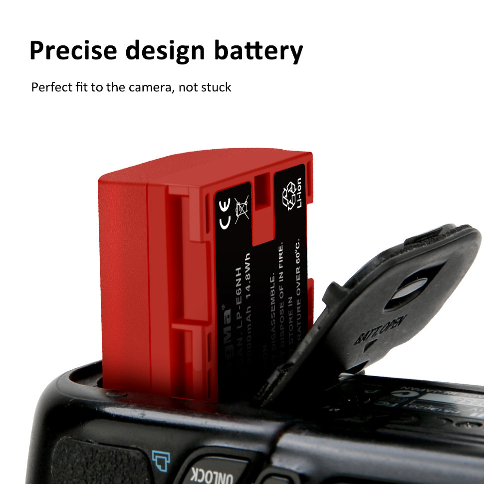 Аккумулятор KingMa LP-E6NH 2400мАч аккумуляторная батарея pap5044duo bat для prestigio multipho