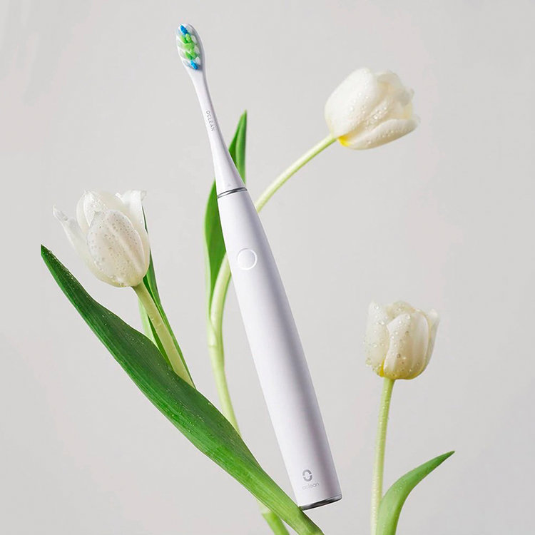 Звуковая зубная щетка Xiaomi Oclean Air 2 Белая (4 насадки)