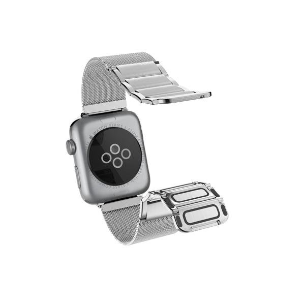 Браслет Raptic Classic Plus для Apple Watch 42/44мм Серебро 492058 - фото 2