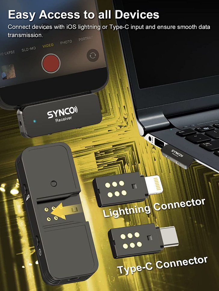 Коннектор Synco Type-C для G1 TypeC Connector