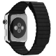 Ремешок кожаный для Apple Watch 42/44 мм Черный - Изображение 29217