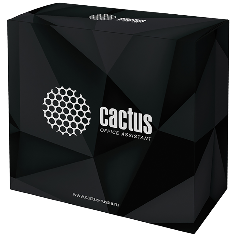 Пластик для 3D принтера Cactus ABS d1.75мм 0.75кг Оранжевый CS-3D-ABS-750-ORANGE держатель для проводов unibob 49001 пластик белый