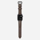 Ремешок Nomad Classic для Apple Watch 42/44 мм Коричневый с чёрной фурнитурой - Изображение 95312