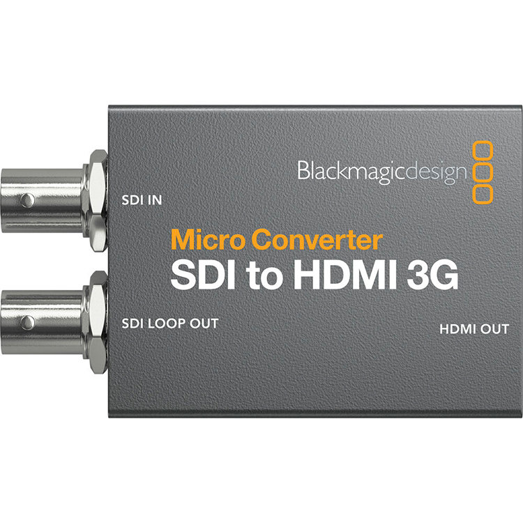 Микро-Конвертер Blackmagic Design MICRO CONVERTER SDI - HDMI 3G WPSU CONVCMIC/SH03G/WPSU - фото 3
