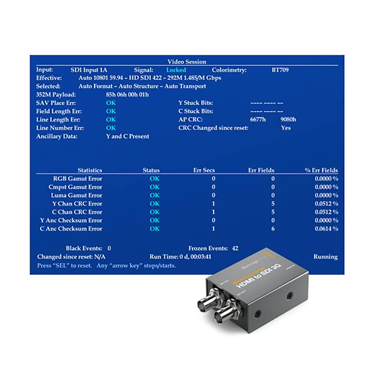 Микро-Конвертер Blackmagic Design MICRO CONVERTER SDI - HDMI 3G WPSU CONVCMIC/SH03G/WPSU - фото 6