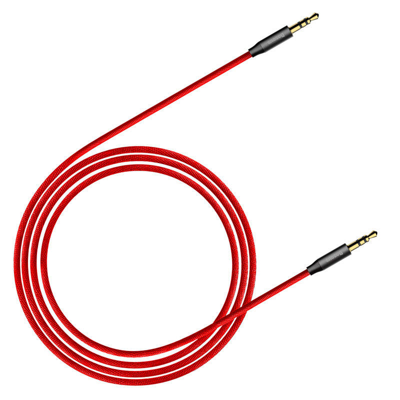 AUX кабель Baseus M30 YIVEN 1м Красный CAM30-B91 - фото 7