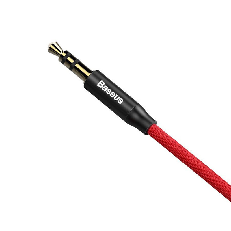 AUX кабель Baseus M30 YIVEN 1м Красный CAM30-B91 - фото 8
