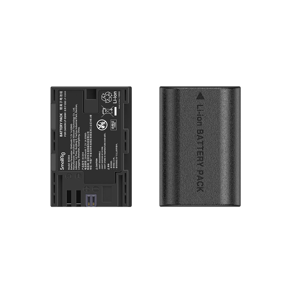 2 аккумулятора LP-E6NH + зарядное устройство SmallRig 3821 - фото 2