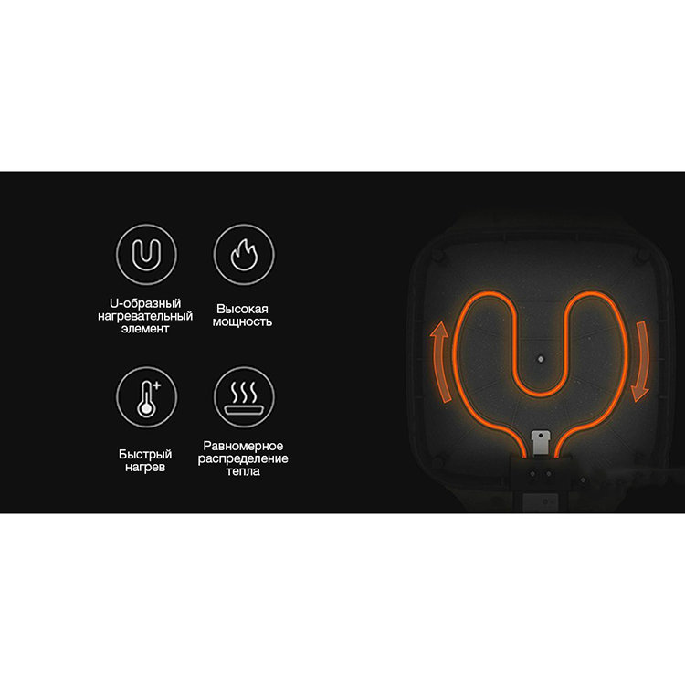 Сковорода электрическая Xiaomi  O'COOKER Multi Functional Household Hot Pot CR-HG02 - фото 6