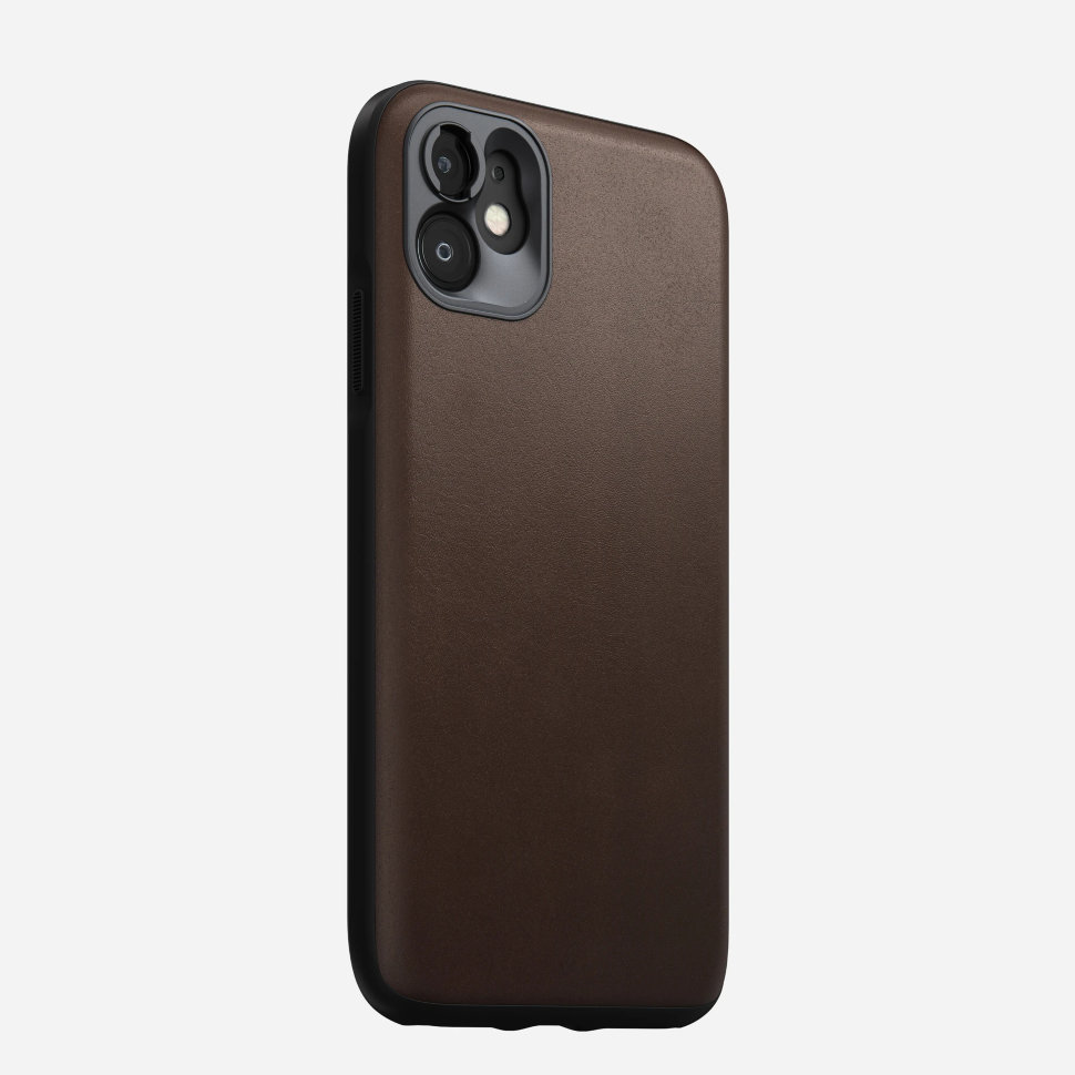 Чехол Nomad Rugged Case для iPhone 11 Коричневый (Moment/Sirui mount) NM21XR0R60 - фото 2