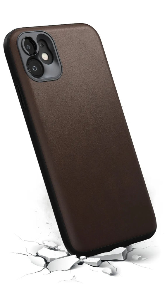 Чехол Nomad Rugged Case для iPhone 11 Коричневый (Moment/Sirui mount) NM21XR0R60 - фото 7
