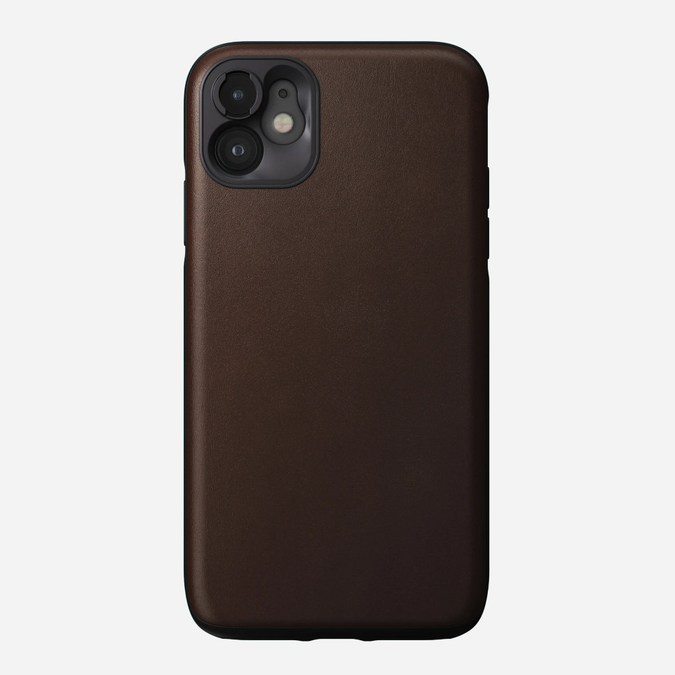 Чехол Nomad Rugged Case для iPhone 11 Коричневый (Moment/Sirui mount) NM21XR0R60 - фото 4