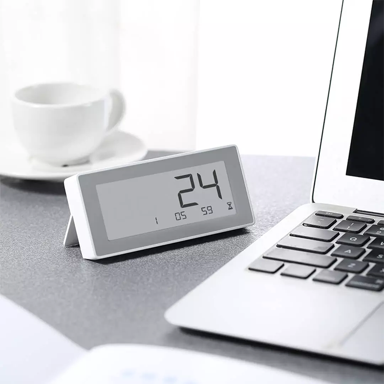 Метеостанция-часы Xiaomi MiaoMiaoce Smart Clock Temperature And Humidity Meter E-Inc Белая MHO-C303