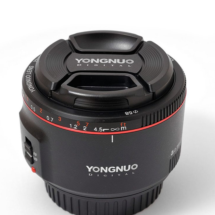 Объектив YongNuo YN50mm F1.8 II для Canon EF YN50mm F1.8 II/C - фото 1