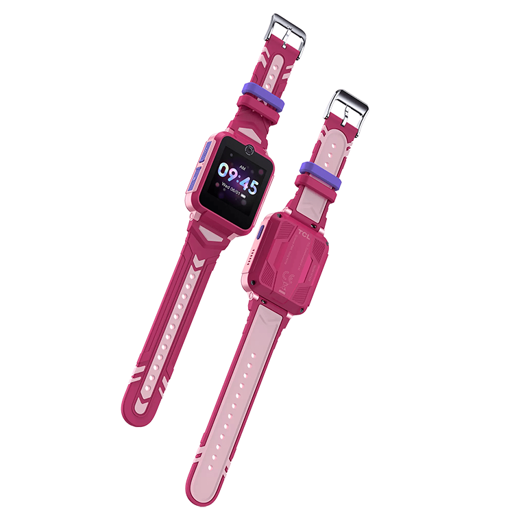 Умные часы детские TCL MOVETIME Family Watch 2 Розовые MT42X_Sakura Pink - фото 3