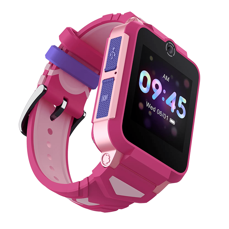 Умные часы детские TCL MOVETIME Family Watch 2 Розовые MT42X_Sakura Pink - фото 4