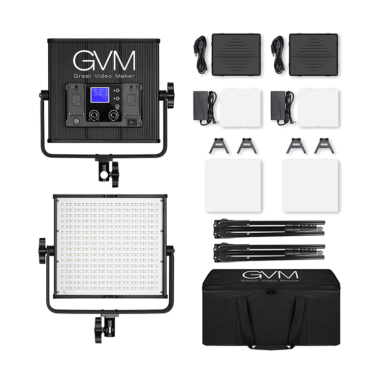 Комплект осветителей (2шт) GVM 50RS GVM-50RS-2L - фото 4