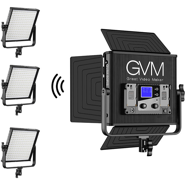 Комплект осветителей (2шт) GVM 50RS GVM-50RS-2L - фото 7